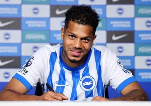 Georginio Rutter signs for Brighton [Image via Twitter/X]